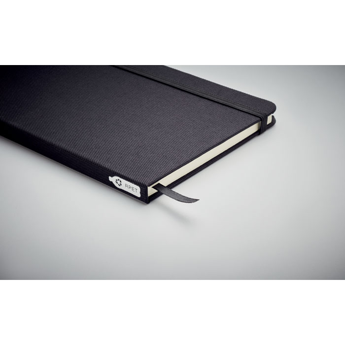 NOTE RPET A5 notebook with logo - Image 4
