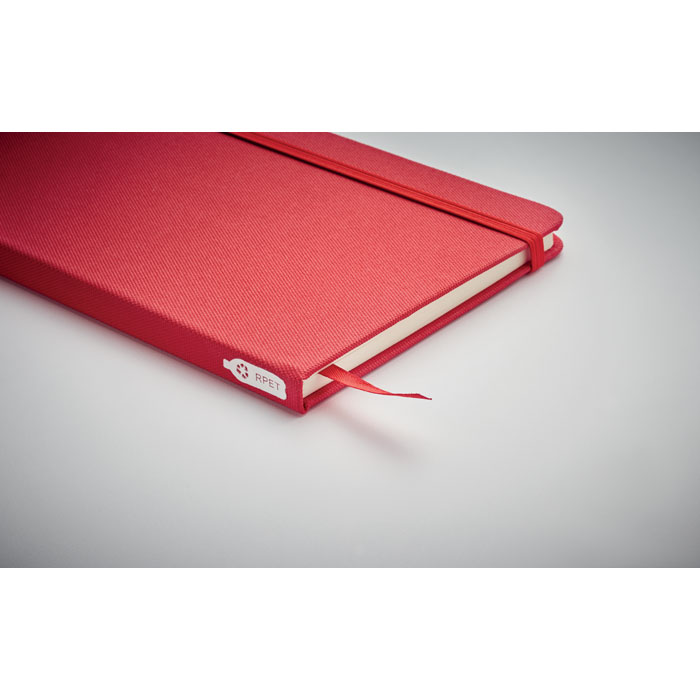 NOTE RPET A5 notebook with logo - Image 13