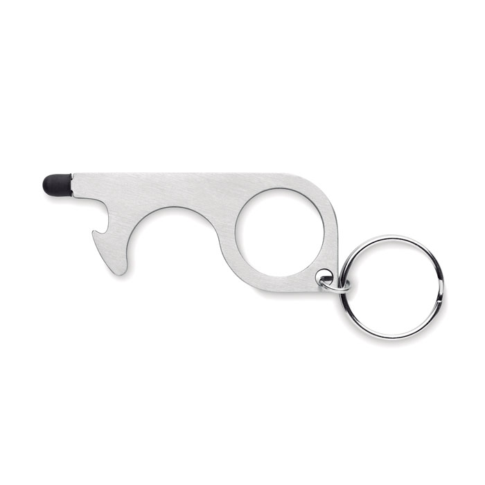 Gadget with logo Multifunctional keyring NOTOUCH – Image 2