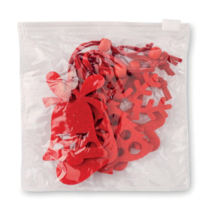 Christmas gadget Tree hangers ROUGE – Image 4