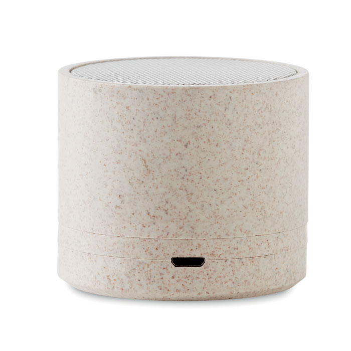 Audio gadget with logo Bluetooth speaker ROUND BASS+ – Image 3