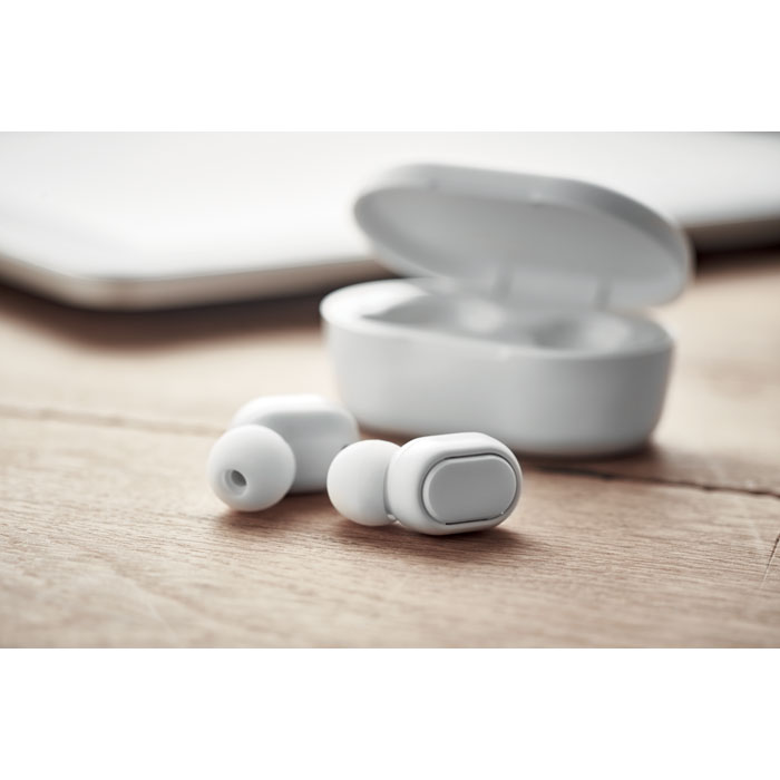 Audio gadget with logo Bluetooth earbuds RWING – Image 5
