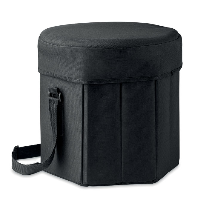 SEAT & DRINK Foldable insulated stool/table with logo |Magnus Business Gifts