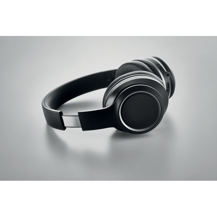 Audio gadget with logo Bluetooth headphone SINGAPUR - Image 6
