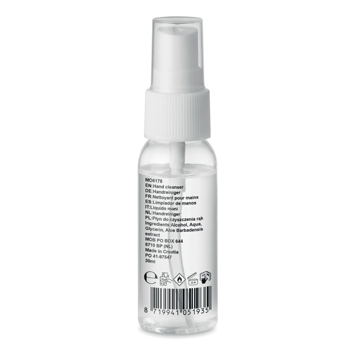 Gadget with logo Hand cleanser spray SPRAY – Image 5