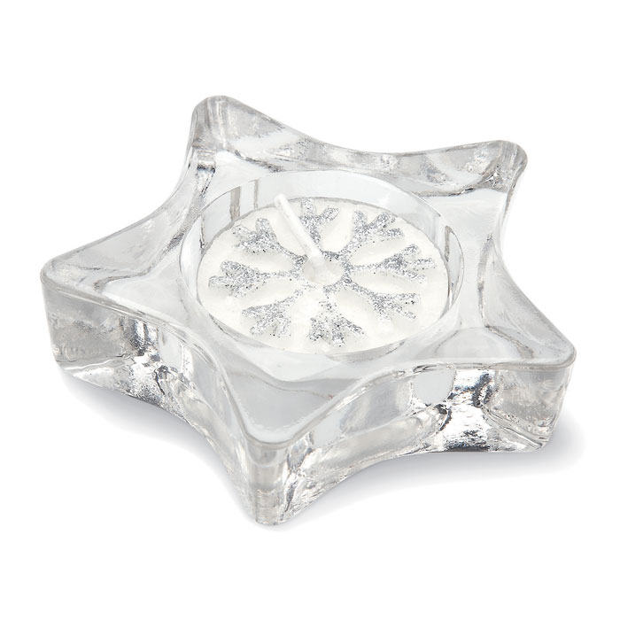 Christmas gadget Tea light holder in glass STARIO - Image 2