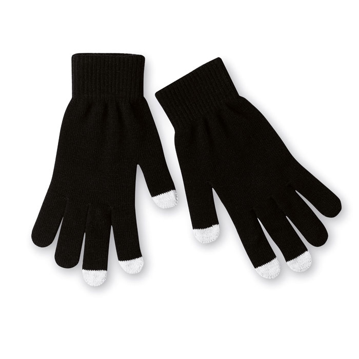 Gadget with logo Tactile gloves for smartphones TACTO - Image 2