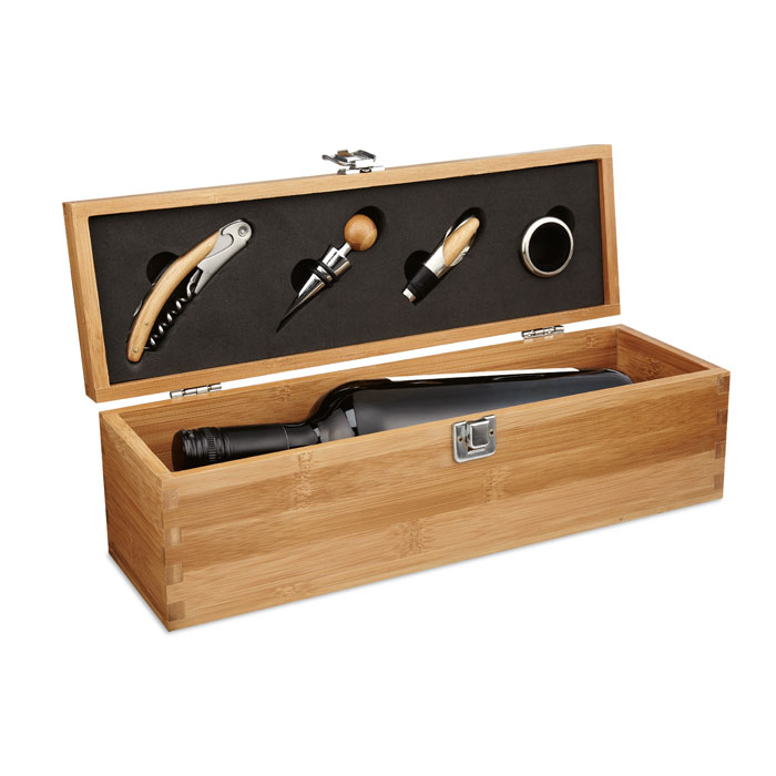 Wine accessoire with logo box set TARDOR - Image 4