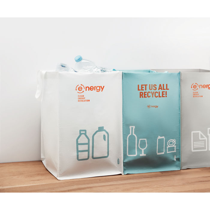 Gadget with logo 3in 1 waste bin THREE BIN – Image 4