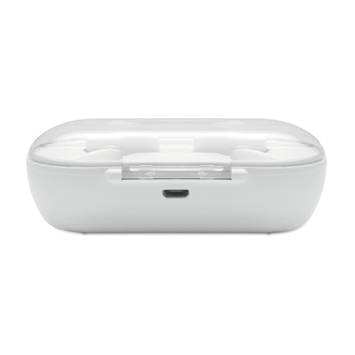 Audio gadget with logo earbuds TWINS – Image 3