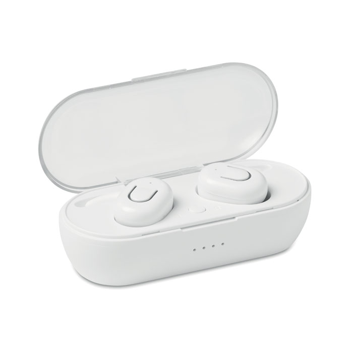 Audio gadget with logo earbuds TWINS – Image 2