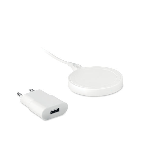 Powerbank with logo WIRELESS PLATO SET - Image 3
