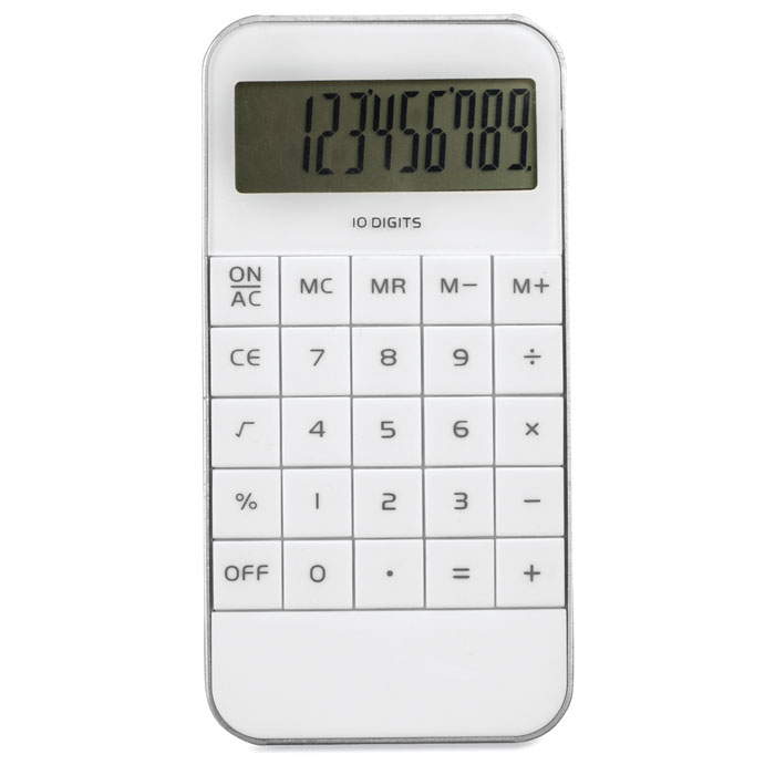 Gadget with logo Calculator 10 digit display ZACK10 - Image 3