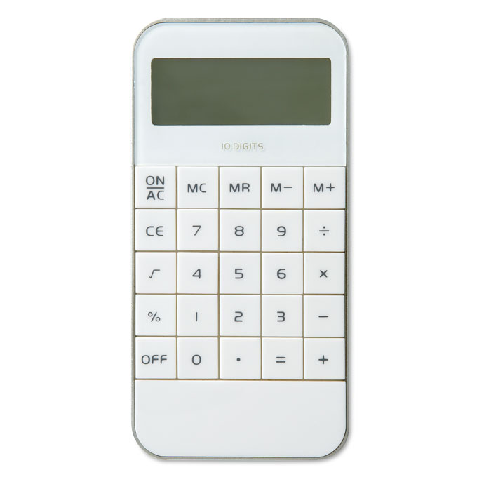 Gadget with logo Calculator 10 digit display ZACK10 - Image 4