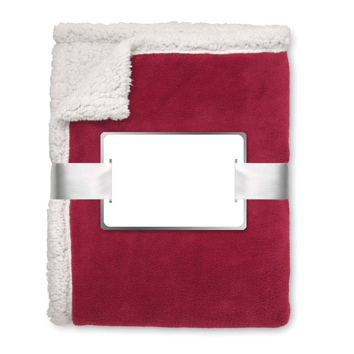 Gadget with logo Fleece Plaid ZERMATT - Image 2