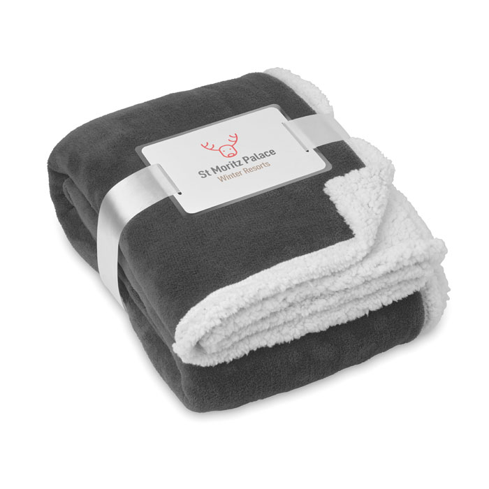Gadget with logo Fleece Plaid ZERMATT - Image 7