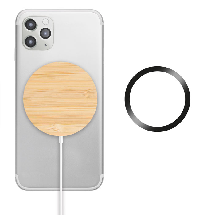 Wireless charger with logo RUNDO MAG - Image 2