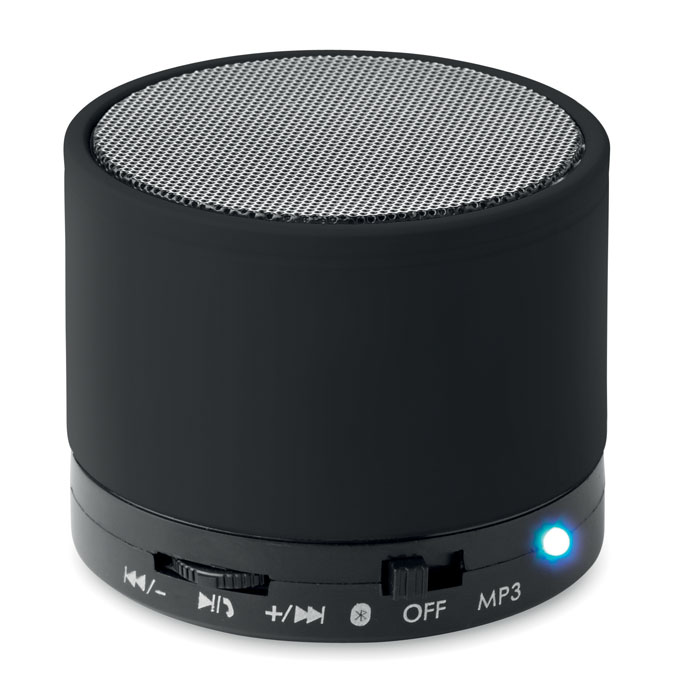 Audio gadget with logo Bluetooth speaker ROUND BASS - Image 2