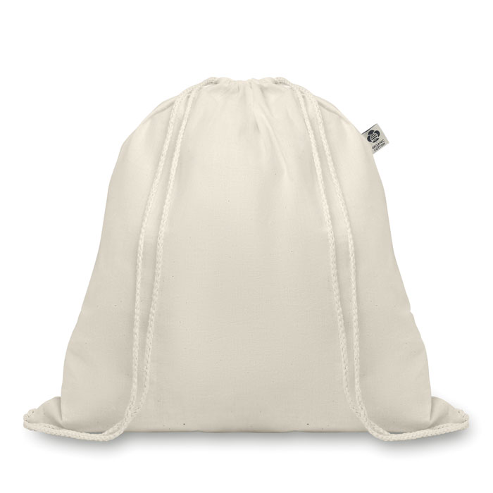 Drawstring bag with logo ORGANIC HUNDRED – Image 2