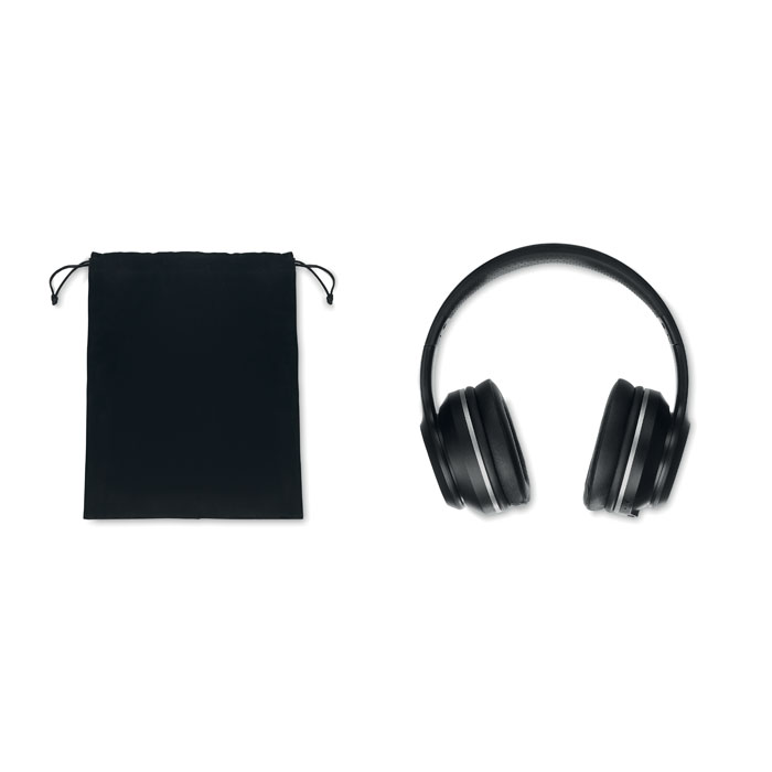 Audio gadget with logo Bluetooth headphone SINGAPUR - Image 2