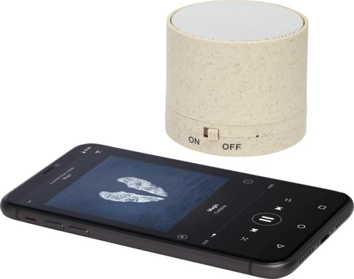 Audio gadget with logo Bluetooth speaker Kikai - Image 4