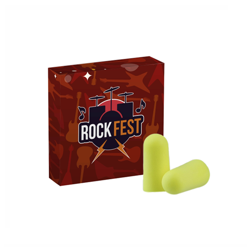 Gadget with logo Ear plugs