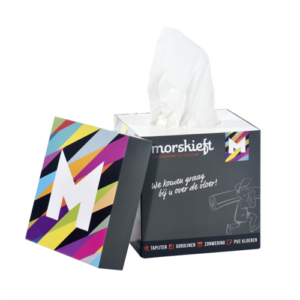 Personalized Tissue box with lid | Magnus Business Gifts