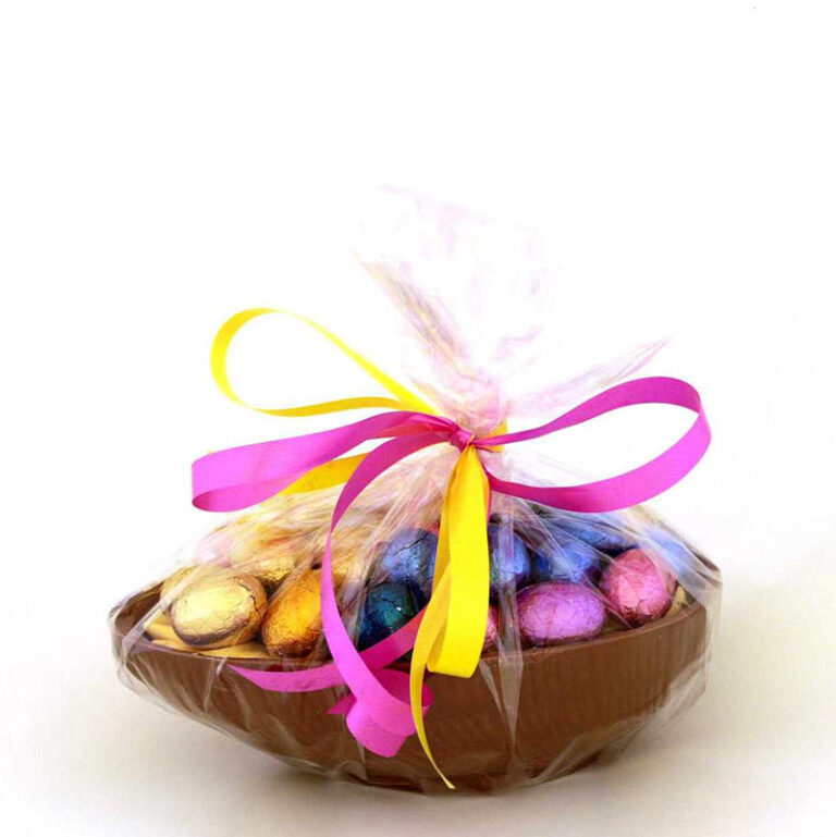 Chocolate with logo Easter egg