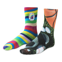 Gadget with logo Custom socks fullcolour bamboo – Image 2