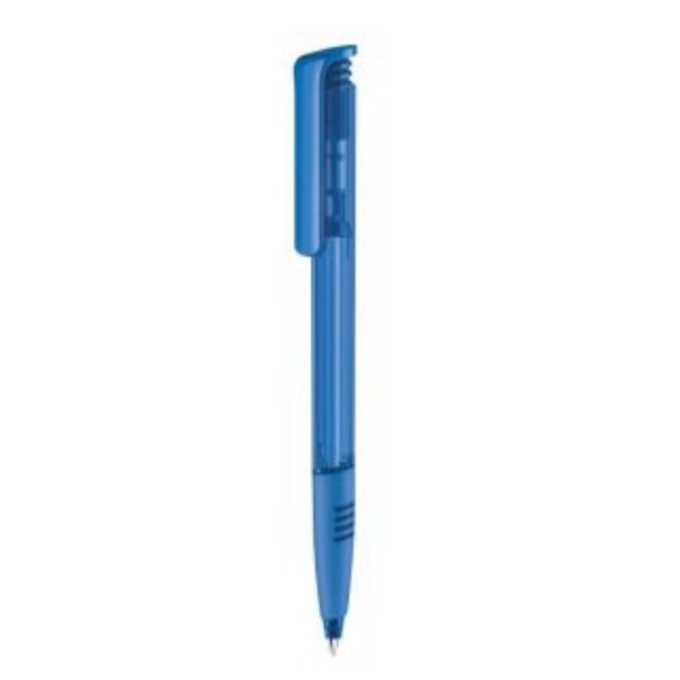 Senator pen with logo SUPER HIT CLEAR SG BLUE 2935