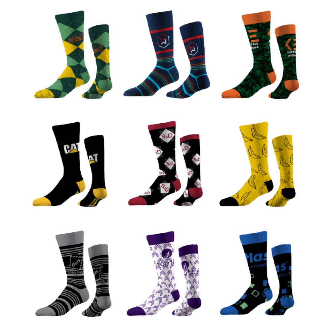 Custom socks full colour polyester - Image 7
