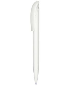Senator pen with logo CHALLENGER MATT RECYCLED WHITE