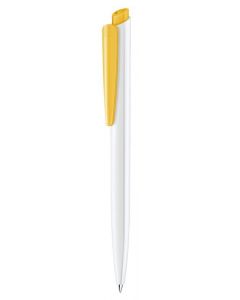 Senator pen with logo DART POLISHED BASIC YELLOW 7408