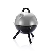 Gadget with logo BBQ Kettle Gadget with logo, BBQ Kettle with design handle. Food grill with wire handle and adjustable air valves. Registered design. 12 inch barbecue Available colors: Silver/Grey Material: Iron Product size (cm): 32,3 x 32,1 Depending on the surface we can use embroidery, engraving, 360° imprint or screen print.