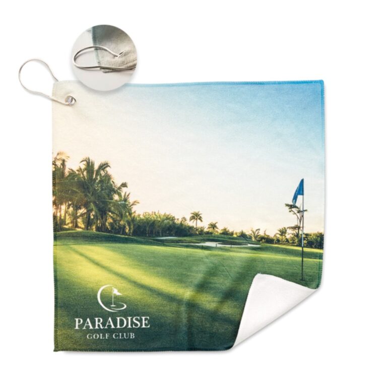 Gadget with logo Golf towel MPGT02
