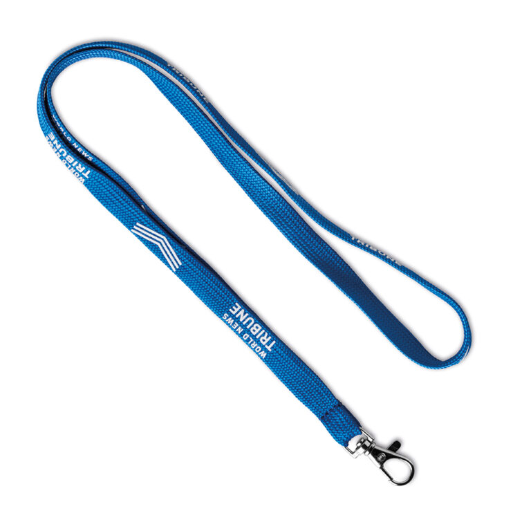 Lanyard with logo Tubular