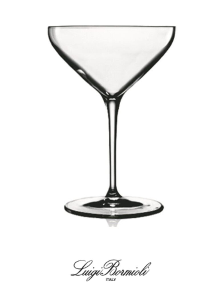 Champagne accessoire coupe with logo