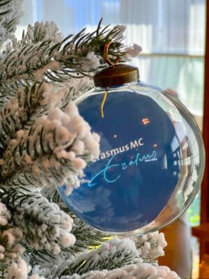 A special Christmas ball with logo message inside can be a wonderful and personalized gift or decoration for the holiday season. This unique ball combines the beauty of traditional ornaments with the element of surprise and sentimentality. This Christmas ball is made of clear translucent glass allowing the paper message inside to be visible. MOQ 250pcs. The paper message is an integral part of this special ornament. You can customize the message with a heartfelt note, a favorite quote,                                                                                                            a special memory, or a wish for the recipient. Write or print the message on a durable, lightweight paper that can easily be rolled or folded to fit inside the ball. The beauty of this Christmas ball lies not only in its visual appeal but also in the heartfelt message contained within. It's a delightful way to show someone you care and to add a touch of personalized magic to their holiday celebrations. Magnus Business Gifts is your partner for merchandising, gadgets or unique business gifts since 1967. Certified with Ecovadis gold!