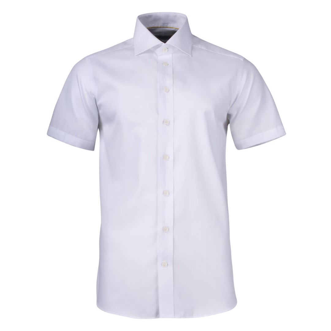 High performance shirt with logo Yellow bow Regular Fit made in our favorite fine twill cotton. With an added unique Easy Care treatment. As always, this shirt also has a split yoke on the back. Magnus Business Gifts is your partner for merchandising, gadgets or unique business gifts since 1967. Certified with Ecovadis gold!