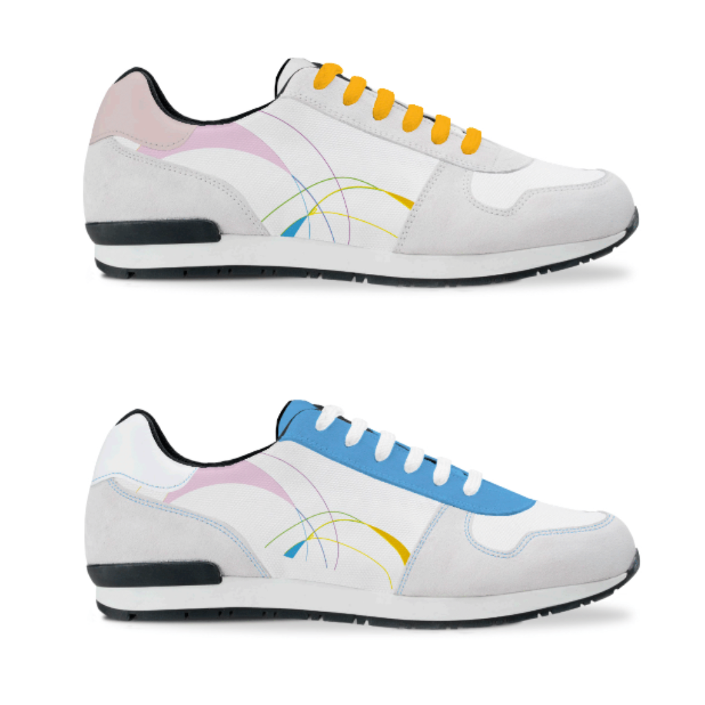 Sneakers With Logo Newflash Sneakers With Logo can be an excellent business gift for your team or clients. Create a surprising look at your next event, or an eye-catching marketing campaign: empower your brand with customized sneakers. The Newflash sneaker has a bold design without losing its running shoe style and with many customization possibilities. Other models available on request. Magnus Business Gifts is your partner for merchandising, gadgets or unique business gifts since 1967. Certified with Ecovadis gold!