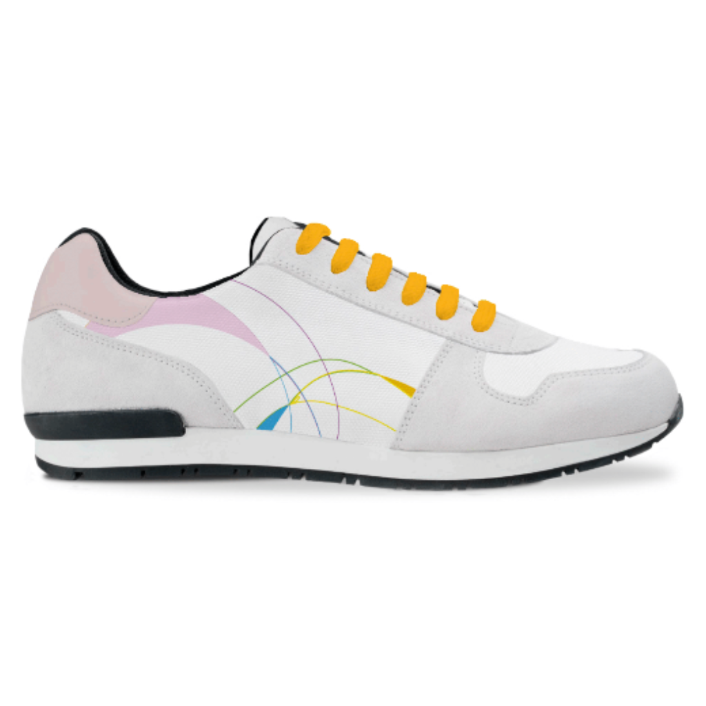 Sneakers With Logo Newflash Sneakers With Logo can be an excellent business gift for your team or clients. Create a surprising look at your next event, or an eye-catching marketing campaign: empower your brand with customized sneakers. The Newflash sneaker has a bold design without losing its running shoe style and with many customization possibilities. Other models available on request. Magnus Business Gifts is your partner for merchandising, gadgets or unique business gifts since 1967. Certified with Ecovadis gold!