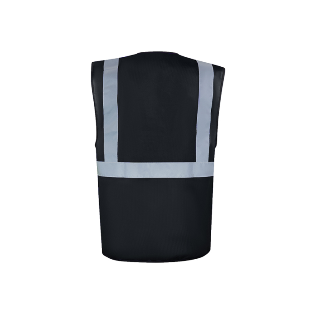 Safety vest with Logo Hamburg - Multi functional: ID-pocket, larger smartphone pocket, key ring - Two pockets with hook and loop closure, continuous zipper closure in the front - The colours and colour combinations in yellow and orange are certified according to EN ISO 20471:2013 - All „other“ colours are certified according to EN 17353 - Neon green and neon pink according to type AB3, all non-fluorescent colours according to type B3 - Four 5 cm wide reflective stripes (one across chest, one around body, two over the shoulders) - Continuous zipper closure in the front Available color: Sky Blue, Blue, Royal Blue, Neon Green, Green, Neon Pink, Red, Black Magnus Business Gifts is your partner for merchandising, gadgets or unique business gifts since 1967. Certified with Ecovadis gold!