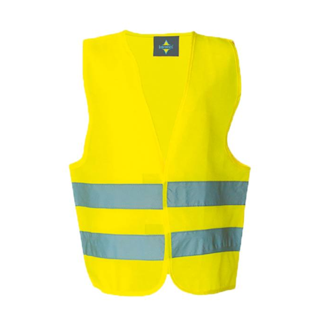 Safety vest with Logo Kids - Certified according to EN 17353:2020 Type AB3 - Two 5 cm wide reflective stripes all around the body - Adjustable size with two hook and loop fasteners Sizes: XXS = 3 - 4 years / XS = 3 - 6 years / S = 7 - 12 years Available color: Neon Green, Orange, Yellow, Neon Pink Magnus Business Gifts is your partner for merchandising, gadgets or unique business gifts since 1967. Certified with Ecovadis gold!