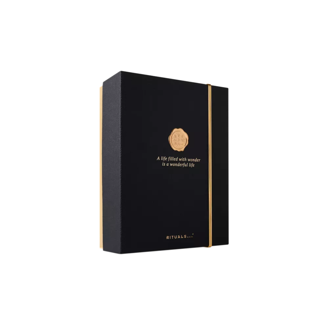 Rituals Gift Private Collection This luxury gift set is the perfect gift for a friend or family member, or just to treat yourself! The Private Collection Precious Amber gift box contains a selection of our most beautiful Home products: mini fragrance sticks 100 ml, hand soap 300 ml, hand balm 175 ml and interior perfume 500 ml. The aroma is made up of the scent of juniper and fresh cardamom. The spicy heart notes are mingled with luscious ylang ylang, followed by the additional notes of patchouli, vetiver and rich amber. Let the fragrance turn your room into a warm environment. Give the gift box a second life by storing photos, letters or other items. Magnus Business Gifts is your partner for merchandising, gadgets or unique business gifts since 1967. Certified with Ecovadis gold!