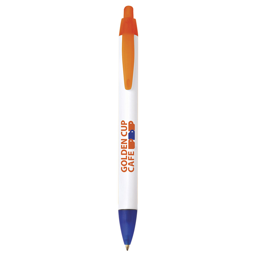 BIC stylo with logo Wide Body BIC stylo with logo in plastic. The right size for showing the true value of your brand! Wide profile and wide variety of possibilities to maximise your message. WIDTH: 1.5 cm - HEIGHT: 14.2 cm -DEPTH: 1.2 cm -DIAMETER: 1.2 cm -WEIGHT: 10.4 g Magnus Business Gifts is your partner for merchandising, gadgets or unique business gifts since 1967. Certified with Ecovadis gold!