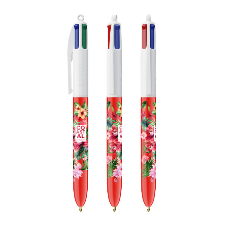 BIC stylo with logo 4 colors