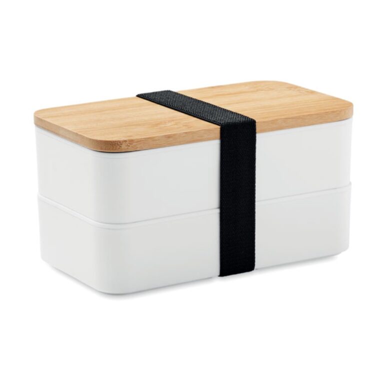 2 Layer Lunchbox with logo in PP BAAKS