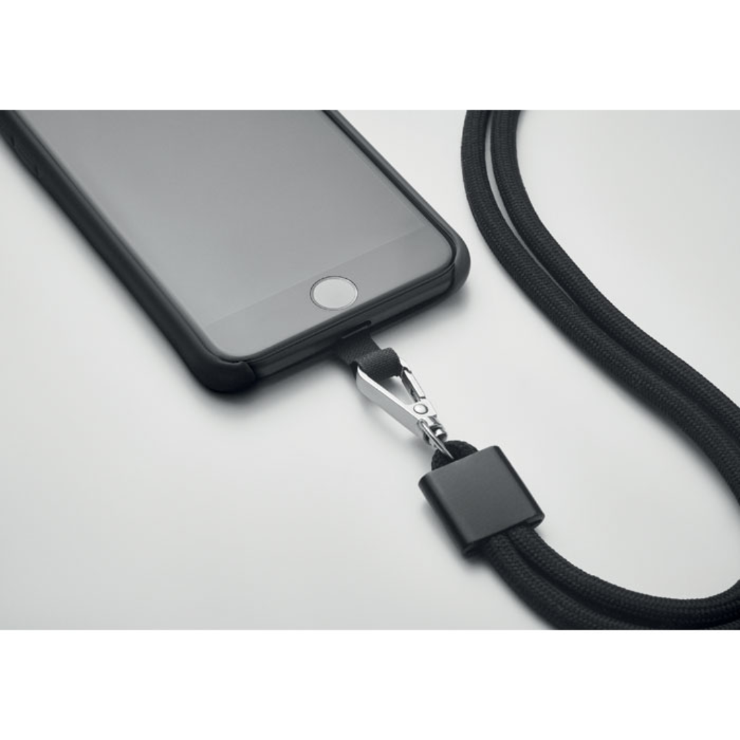 RPET Lanyard with phone holder – Image 5