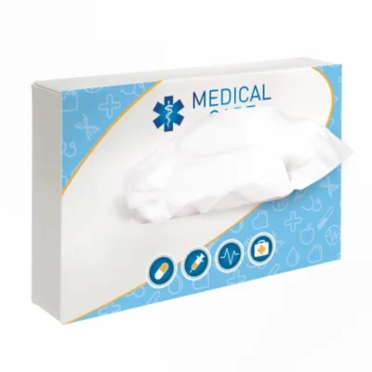 Tissue box with logo Rectangle