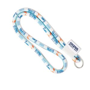 Key cord with woven label Polyester cord lanyard with a 4 colour woven label and a metal carabiner or choose from one of the other clip options. The ca. 90cm white cord is printed with a full colour sublimation and is suitable for repeated designs as the logo positioning can not be determined exactly. Magnus Business Gifts is your partner for merchandising, gadgets or unique business gifts since 1967. Certified with Ecovadis gold!